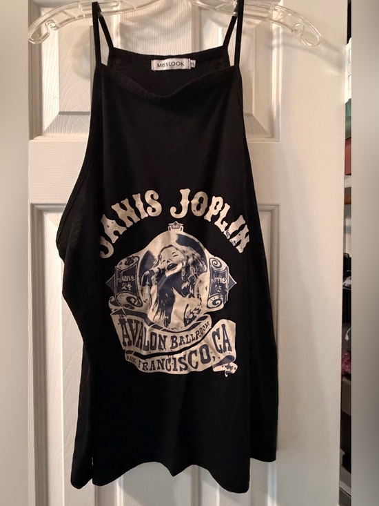 MISSLOOK Tops - Janis Joplin Graphic Tank Top